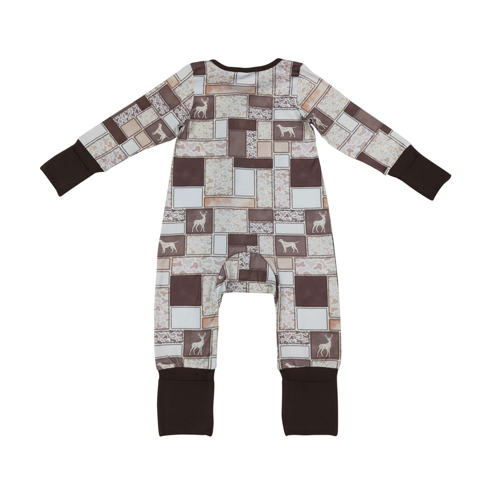 Dog Long Sleeve Baby Romper LR3118