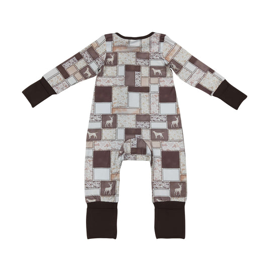 Dog Long Sleeve Baby Romper LR3118