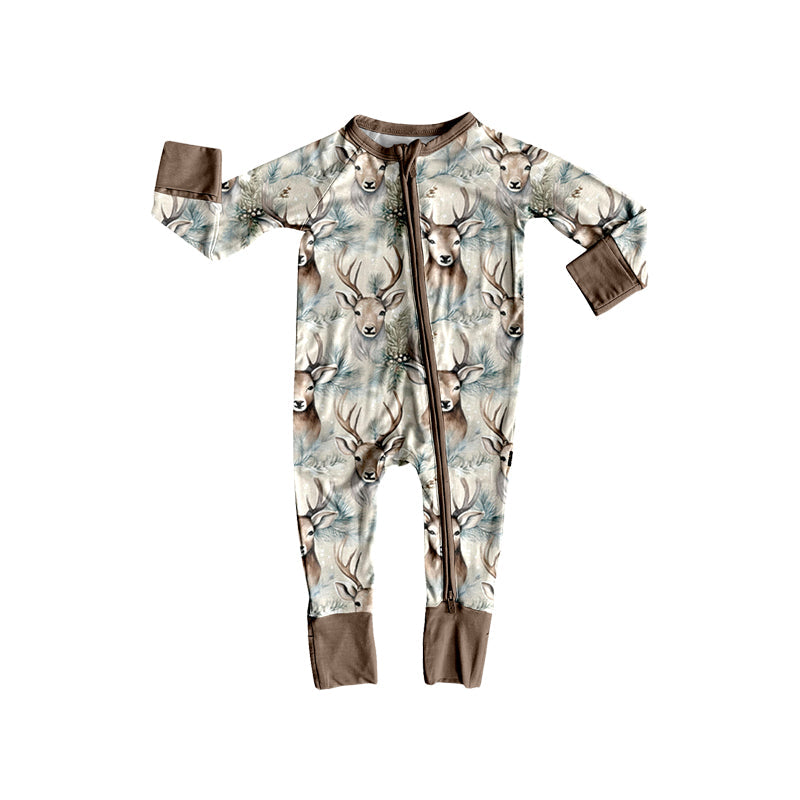 Preorder MOQ 5 pcs Each Style Hunting Deer Boys Pajamas Kids Matching Clothes