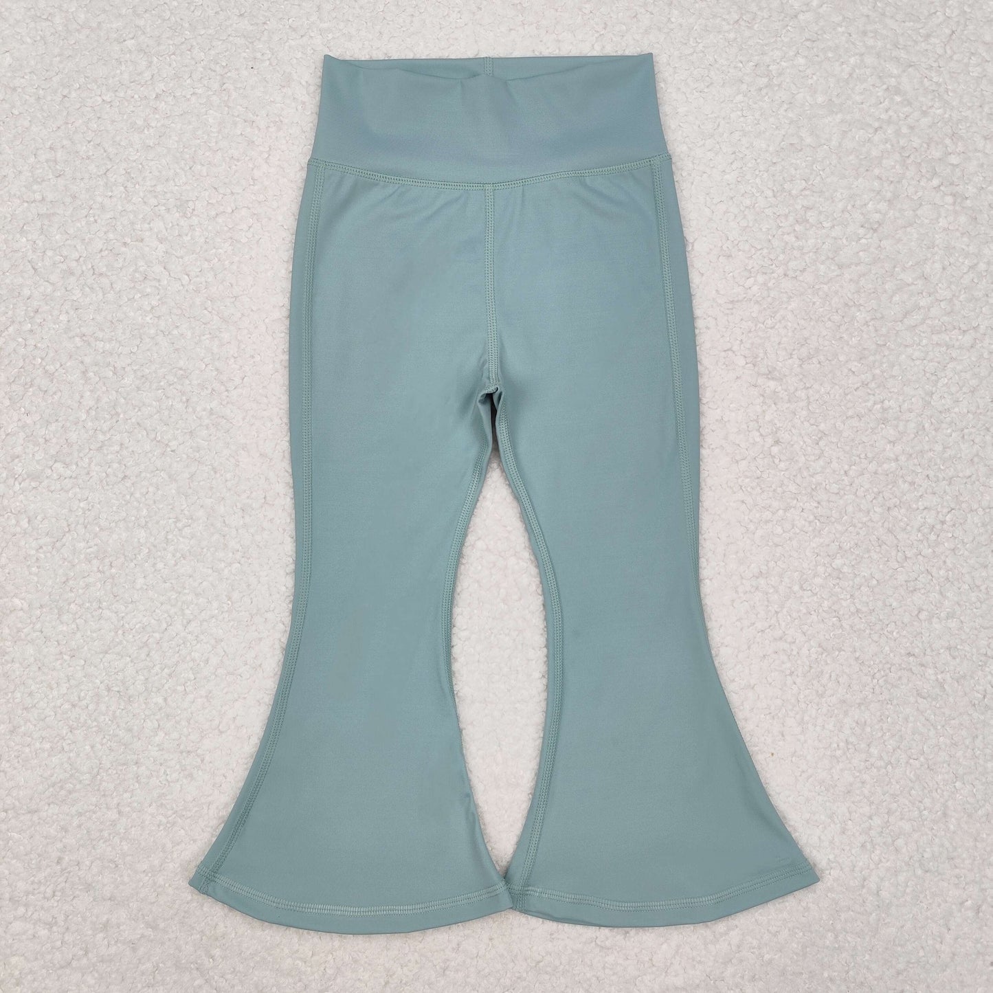 green sports Yoga Bell Pants