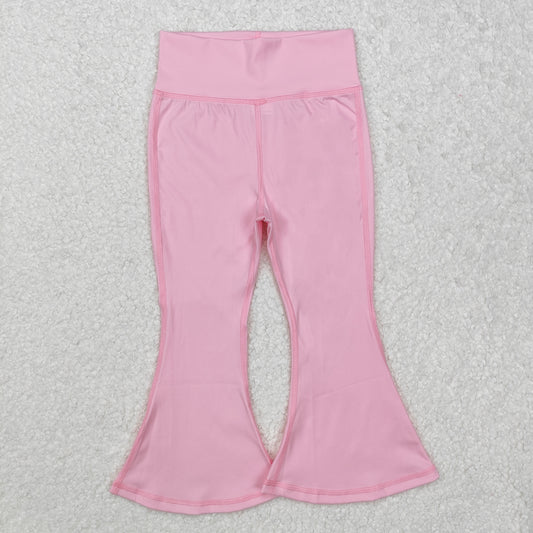 pink sports Yoga Bell Pants