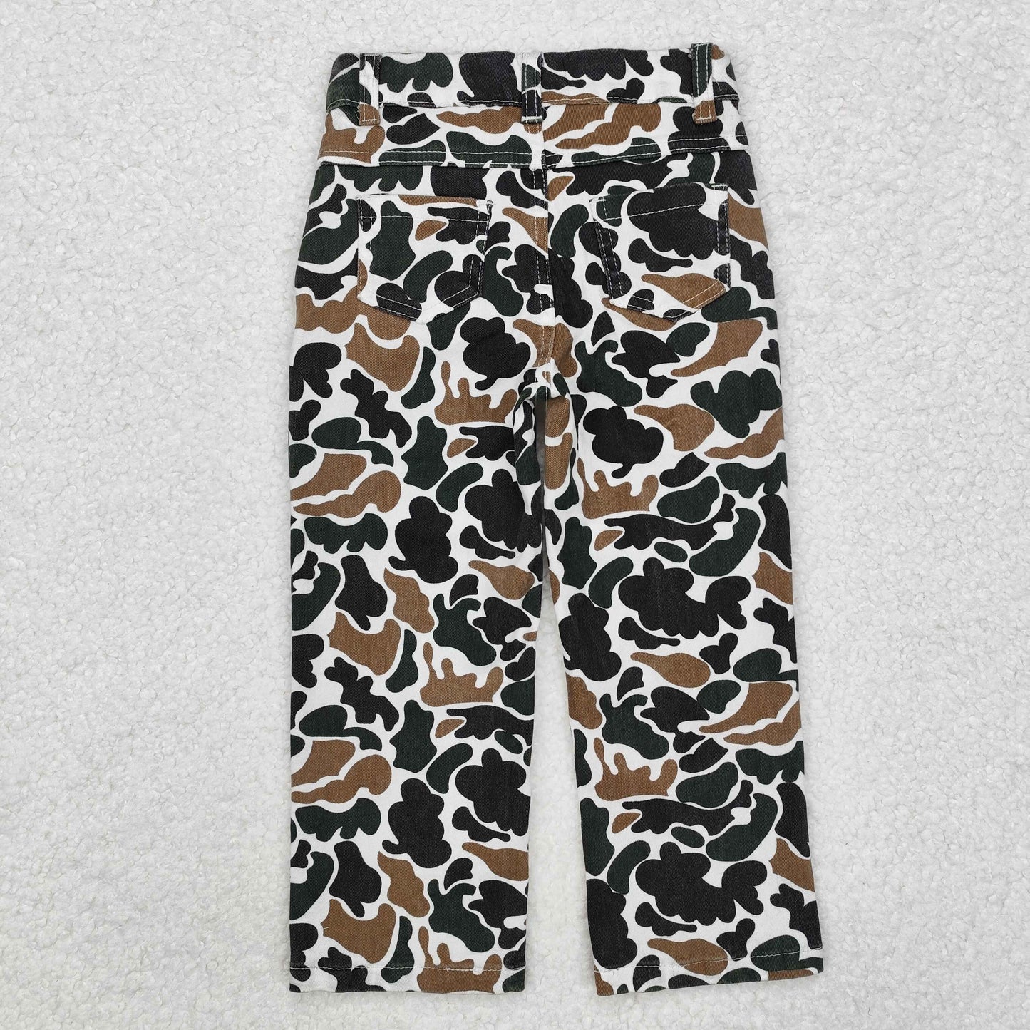 Camo brown green leopard Print Pants