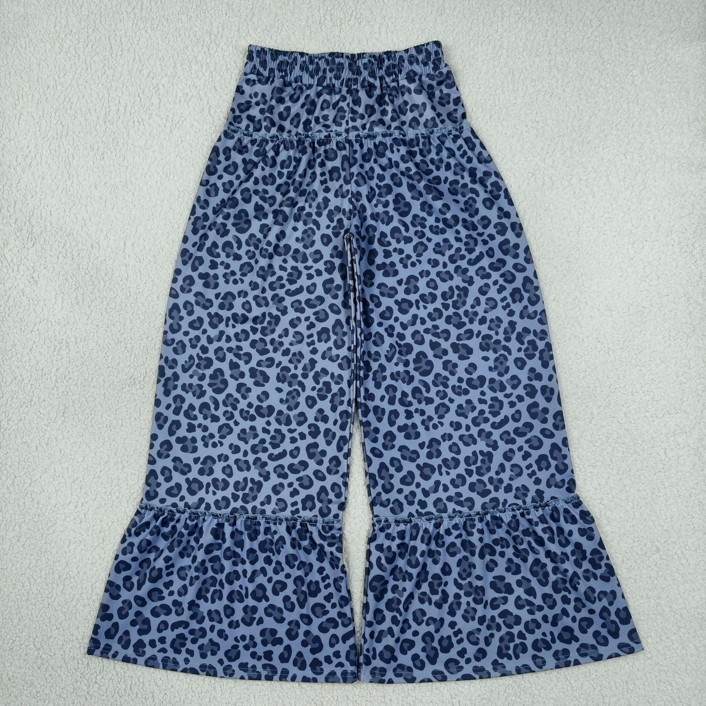 P1052 Leopard Women Adult's Wide Leg Pants