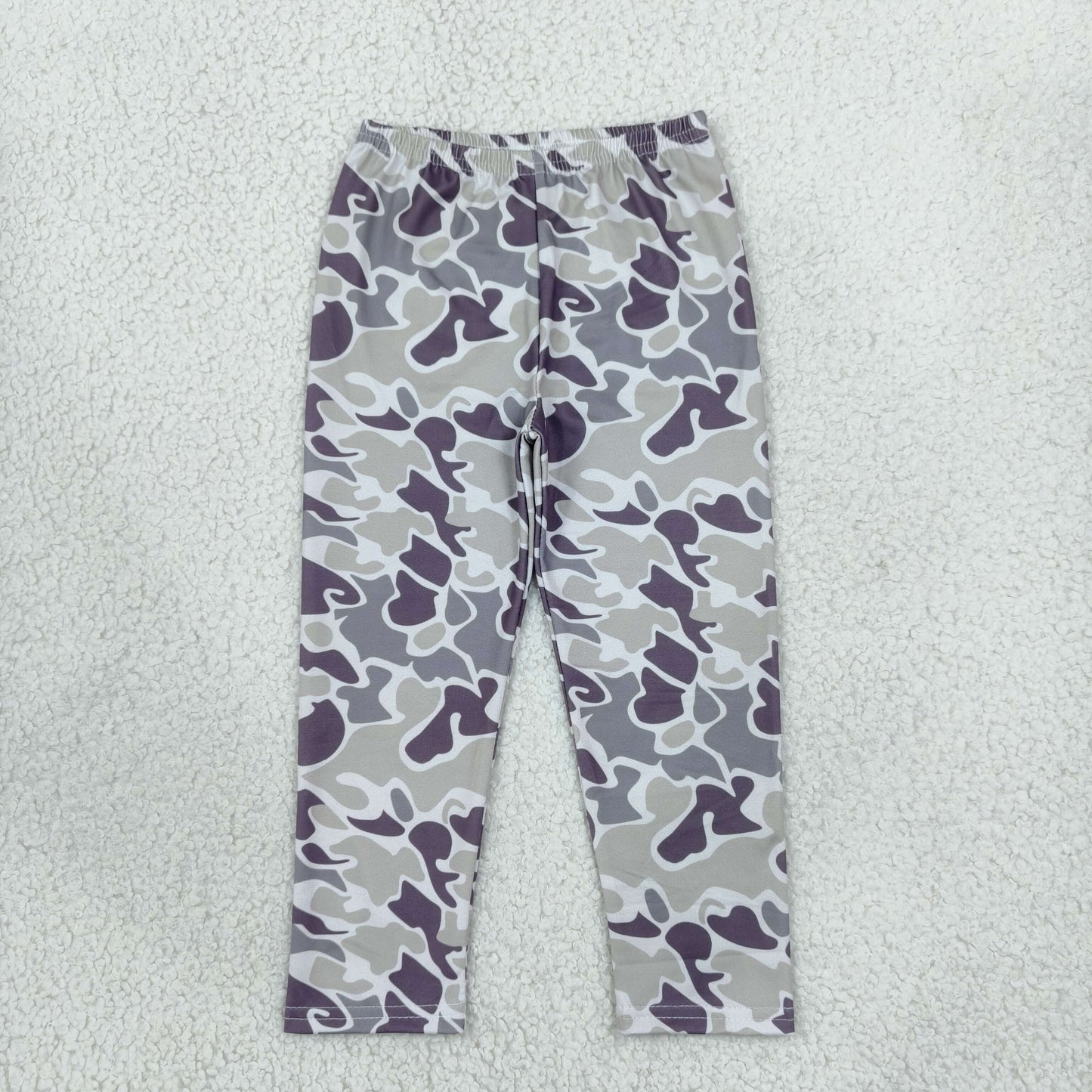 P1191 Hunting Camo Gray Boys Pants