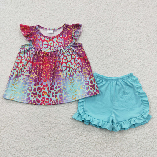 Fish Scales Summer Girls Set