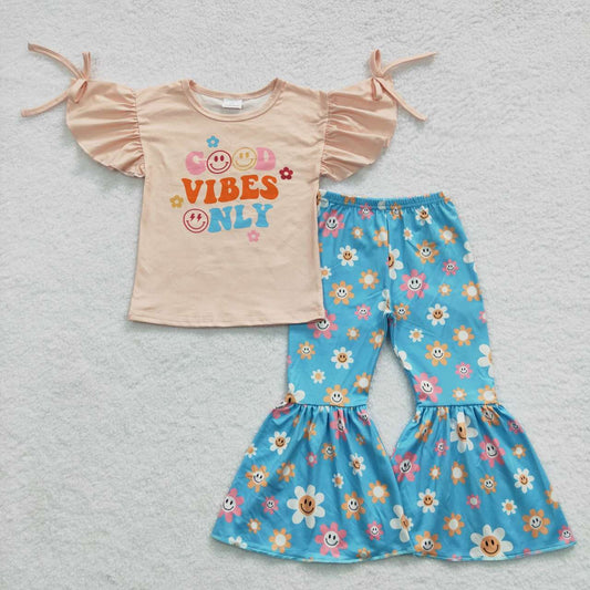 Flowers Smile Girls Set