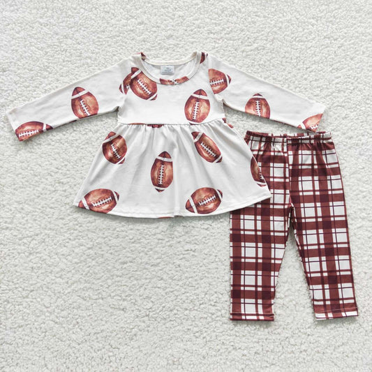 Brown Baseball Girls Set