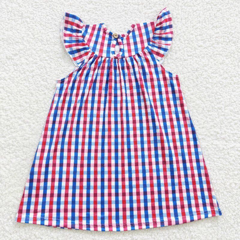 July Of 4th Smock Girls Dress