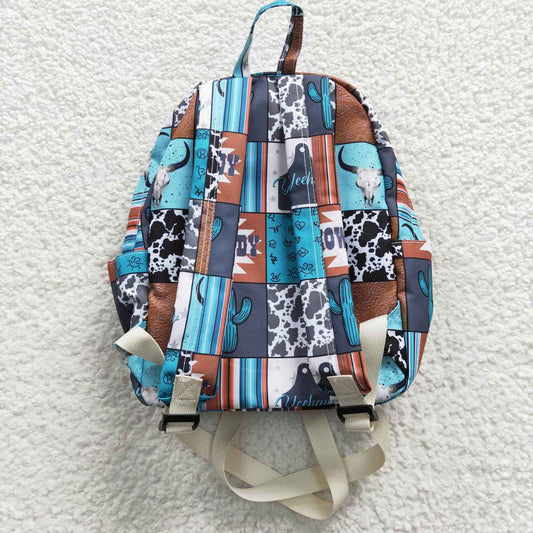 Western Cactus Print BACKPACK