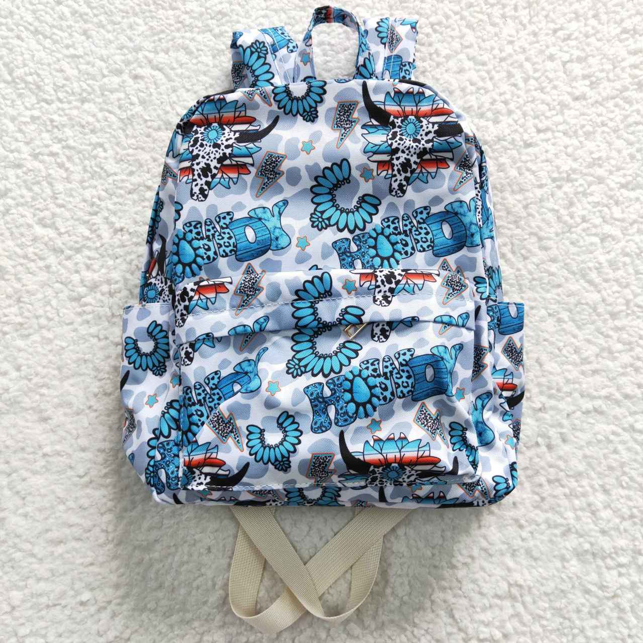 Western Blue Print BACKPACK