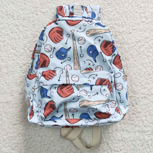 Baseball Print BACKPACK