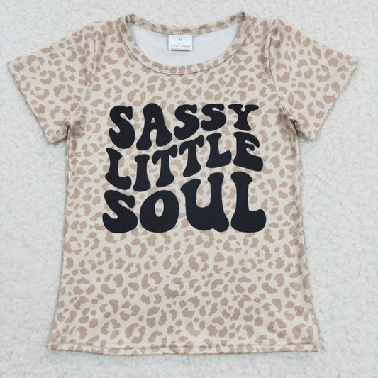 Leopard MAMA Girls Shirt