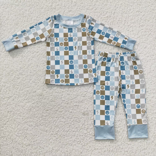 Smiley Pattern Pajamas