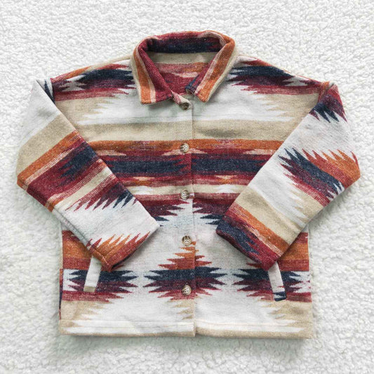 western Fall Flannel Shacket