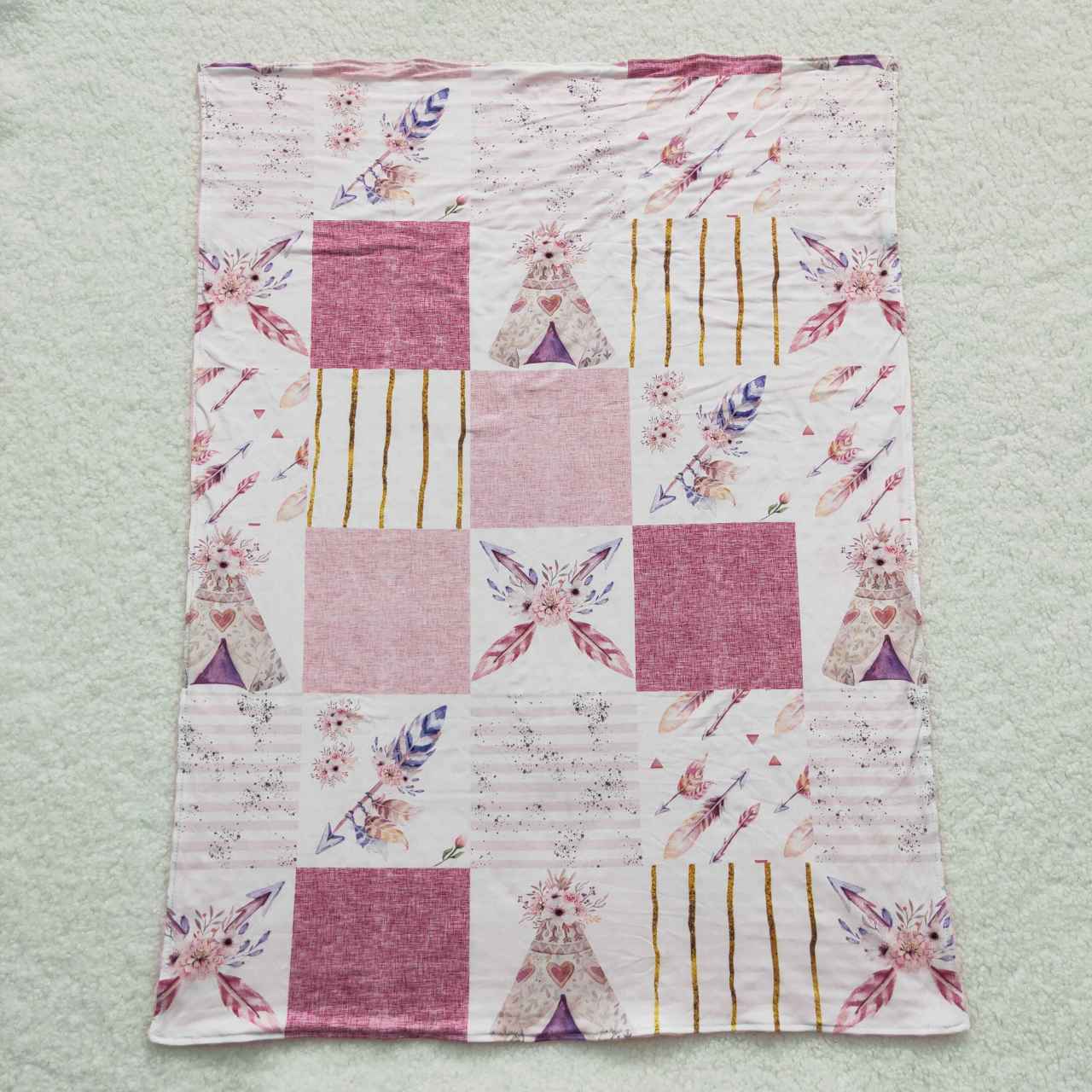 Pink Kids's Blanket