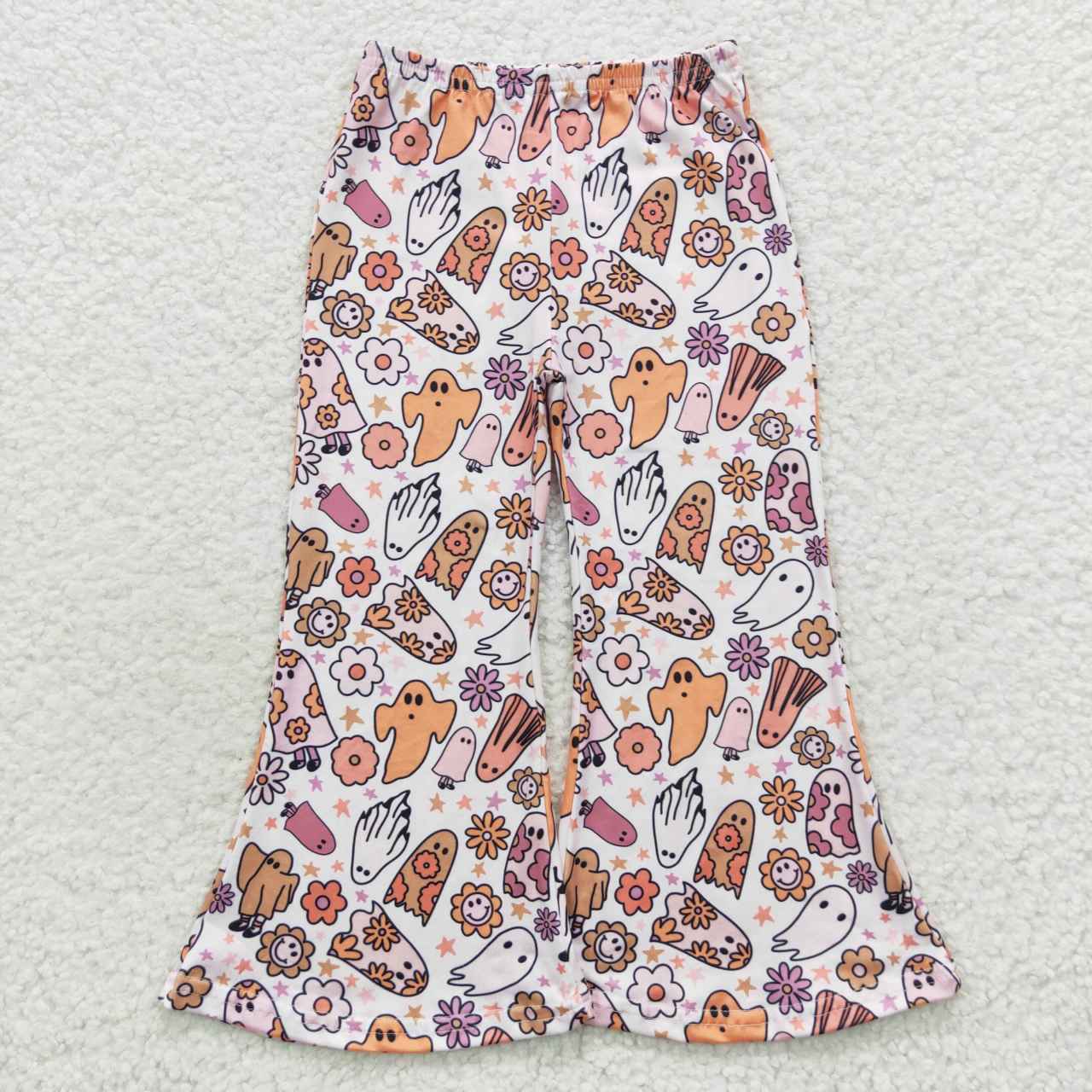 Halloween Ghost Print Pants