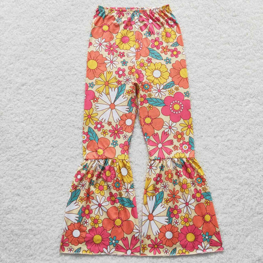 Adult Floral Bell Pants