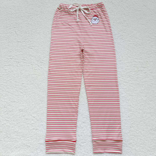 Adult Christmas Stripe Santa long Pants