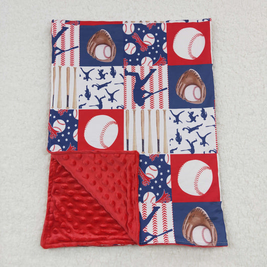 Baseball Print Kids's Blanket