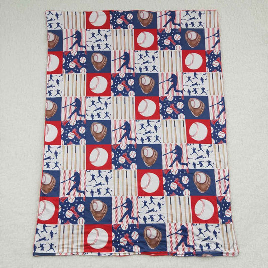 Baseball Print Kids's Blanket