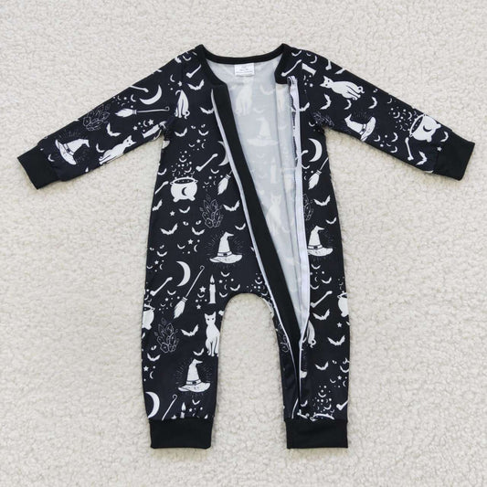 Halloween Ghost Baby Romper Baby Romper With zipper