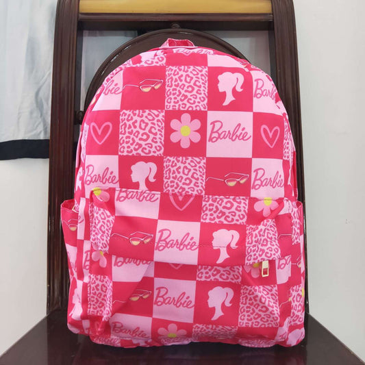 Pink Floral Cartoon BACKPACK