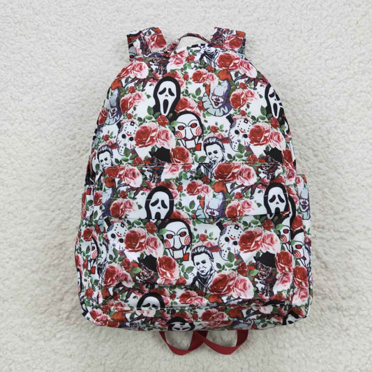 Halloween Floral Cartoon Print BACKPACK