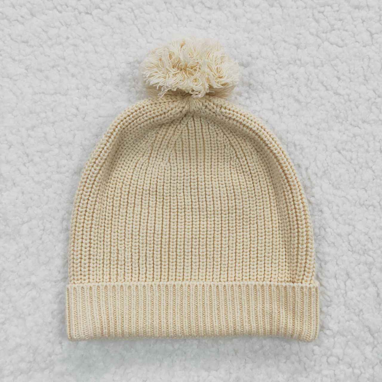 Cream Woolen hat