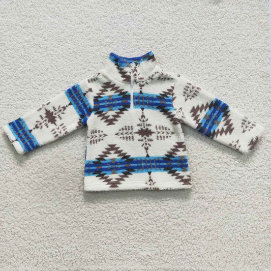 Western Blue cow girls coat