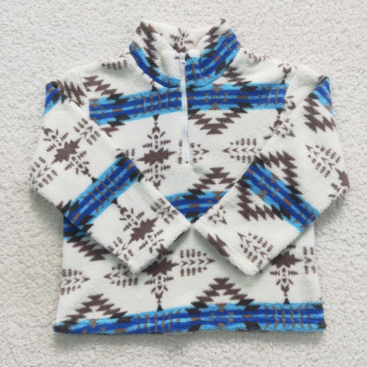 Western Blue cow girls coat