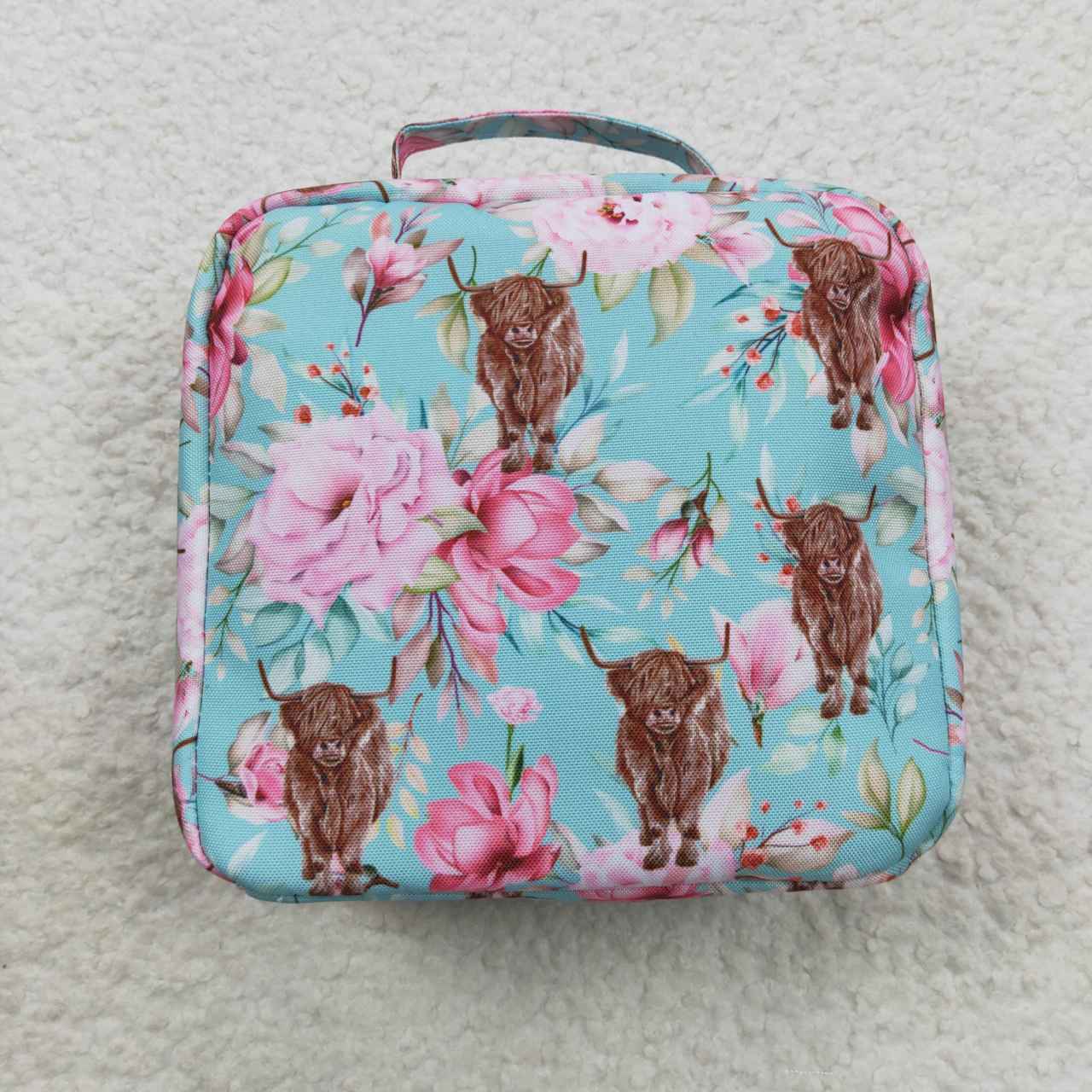 Highlandcow Floral Lunch Box