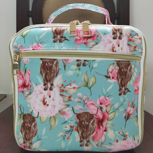 Highlandcow Floral Lunch Box