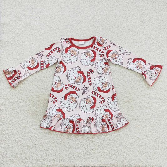 Christmas Santa Long Sleeves Dress