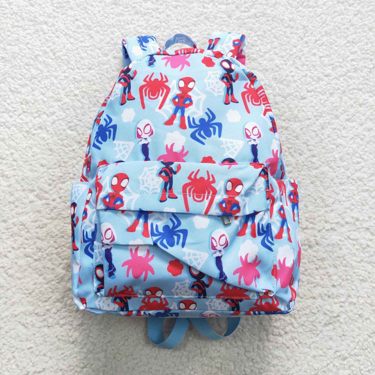 Blue Cartoon Bags