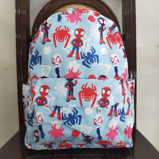 Blue Cartoon Bags