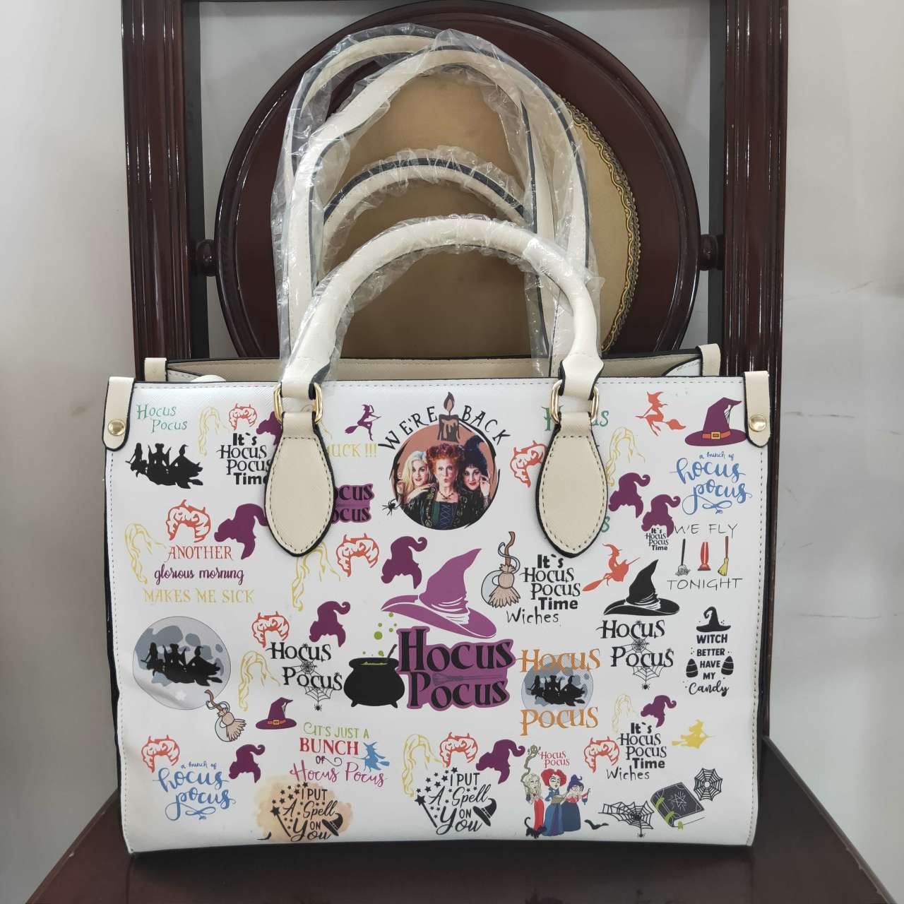 Halloween Cartoon Bag Leather handbag