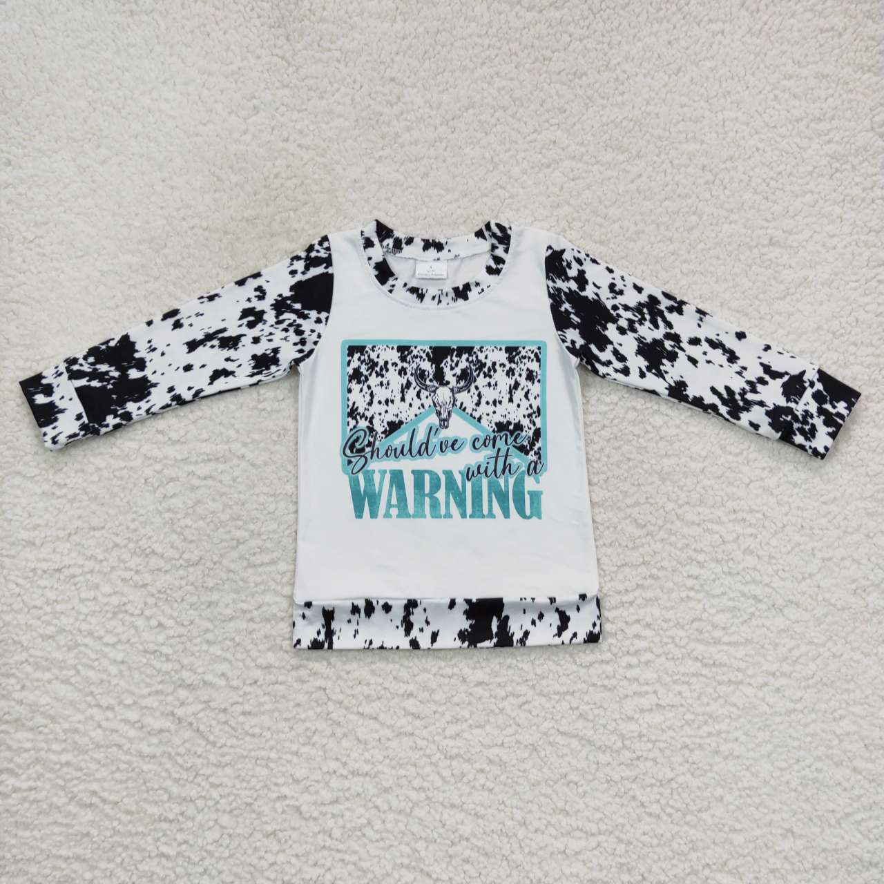 western Leopard Cow Shirt