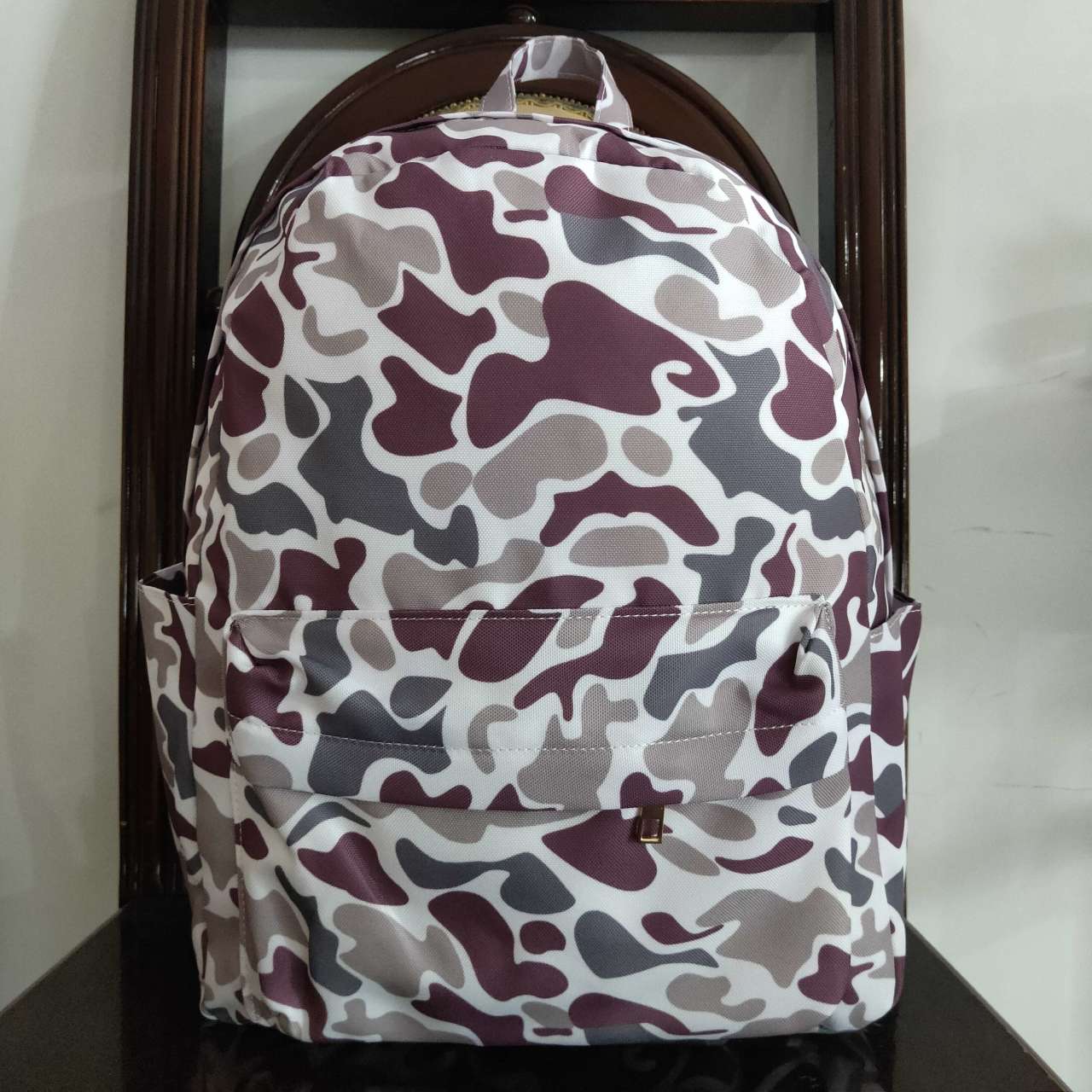 Camo Print BACKPACK