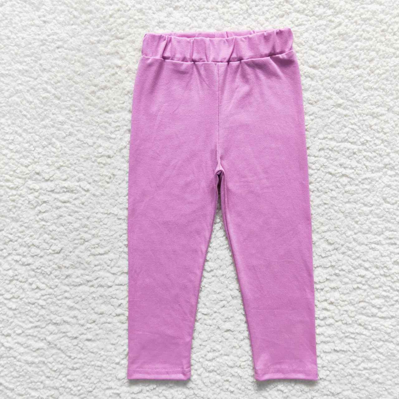 Purple leggings