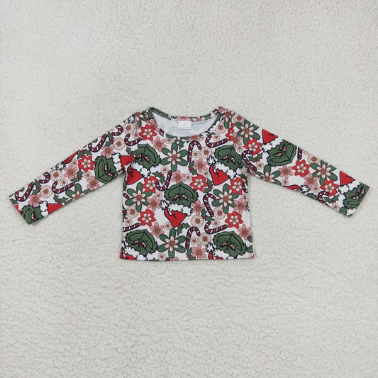 Christmas Green Cartoon Shirt