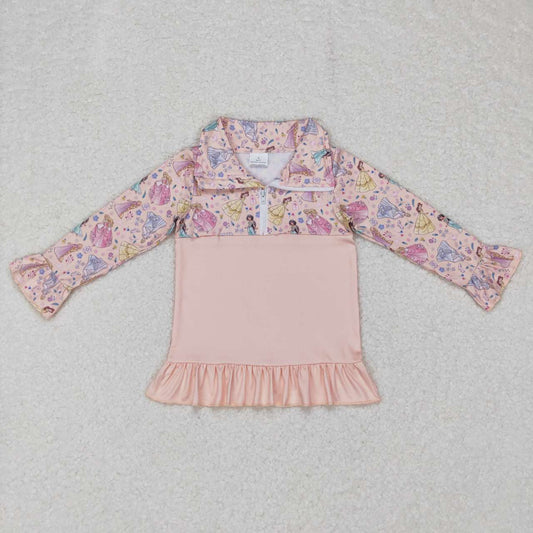 pink long sleeve Coat