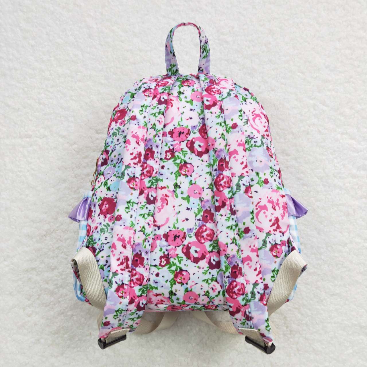 Pink floral Print BACKPACK