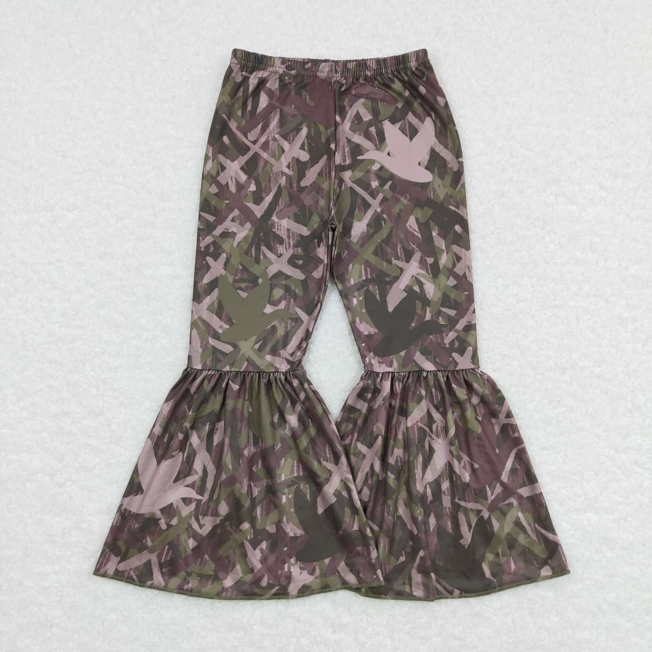 Camo Deer print Bell Pants
