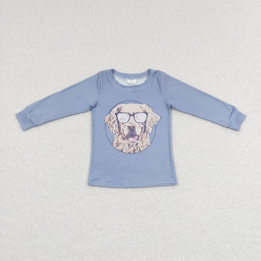 Blue Dog Long sleeve Shirt