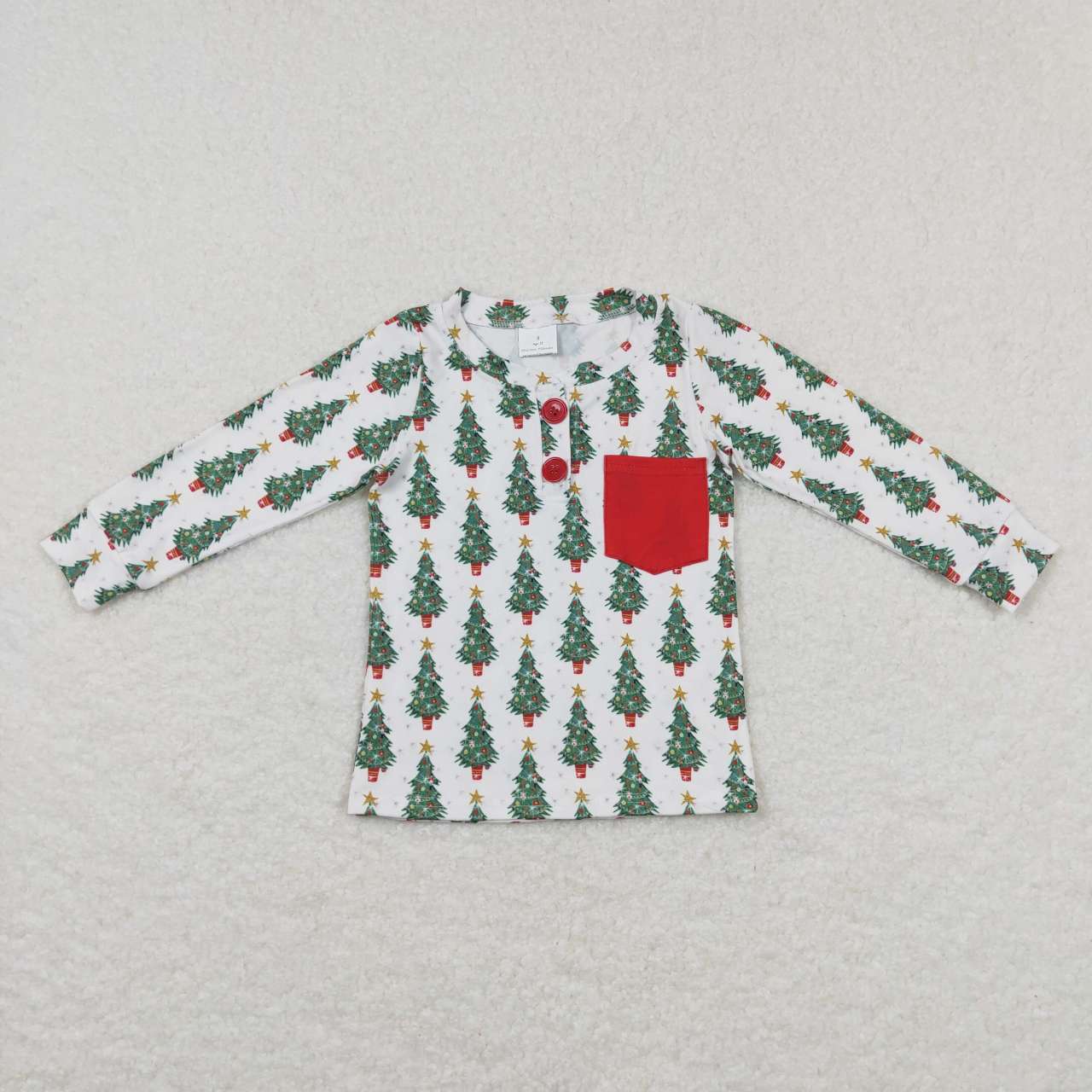 Christmas Tree Print Shirt