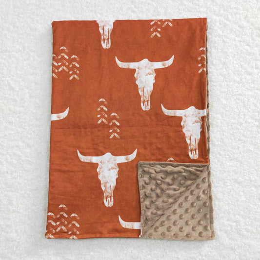 Brown Cow Print Kids's Blanket