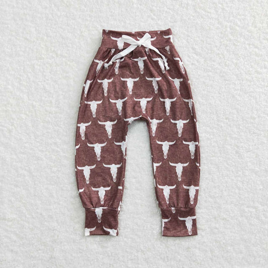 Brown Kids Pants With Hat