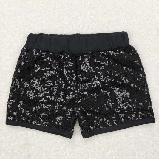 Black Sequins Short