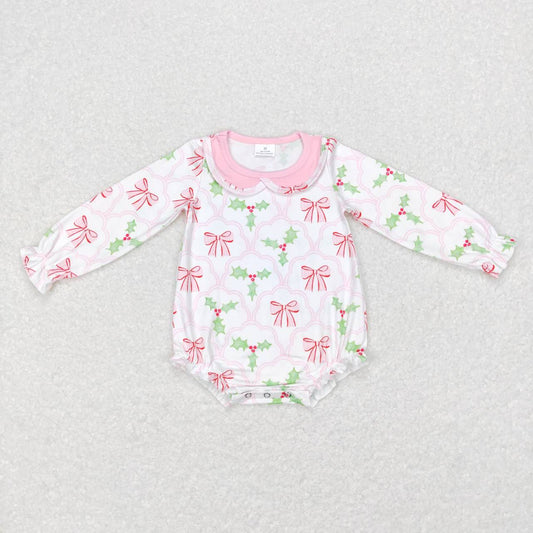 Pink Cute long Sleeve Baby Romper