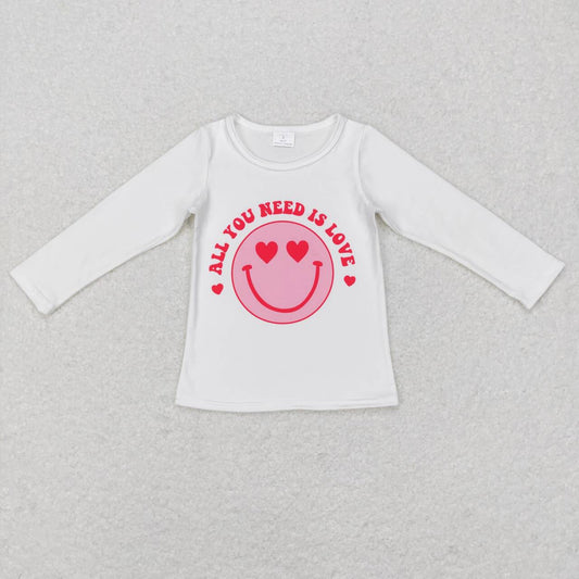 Valentine's Day all you need is love Long Sleeve Shirt